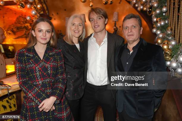 Esme Chapman, Ruth Chapman, Luke Chapman and Tom Chapman attend the Nick Cave & The Bad Seeds x The Vampires Wife x Matchesfashion.com party at...