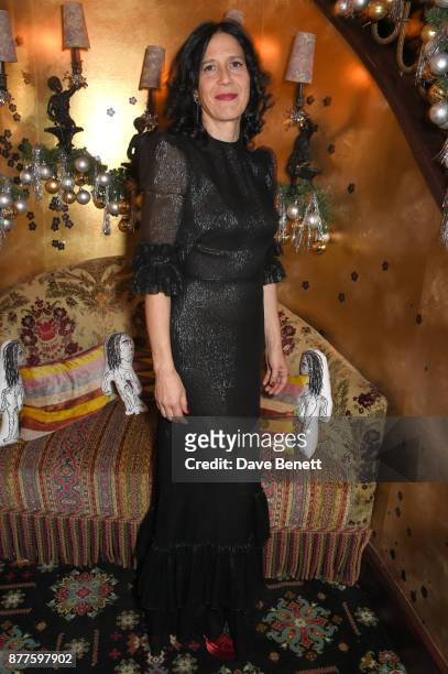 Alex Adamson attends the Nick Cave & The Bad Seeds x The Vampires Wife x Matchesfashion.com party at Loulou's on November 22, 2017 in London, England.