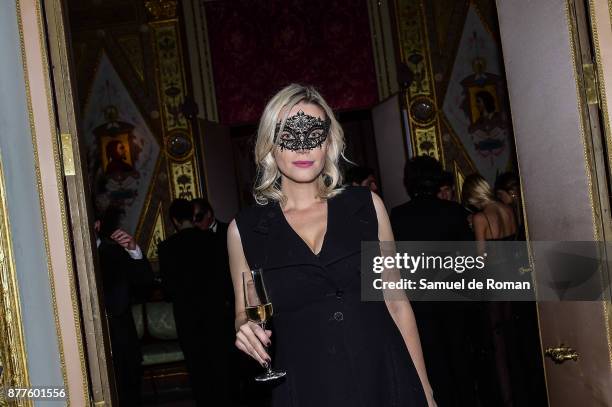 Carolina Bang attends Dior Ball Party at Santona Palace on November 22, 2017 in Madrid, Spain.