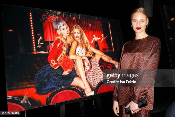 Cosima Auermann during the presentation of the new Lambertz Fine Art Calendar 2018 at Friedrichstadtpalast on November 22, 2017 in Berlin, Germany.