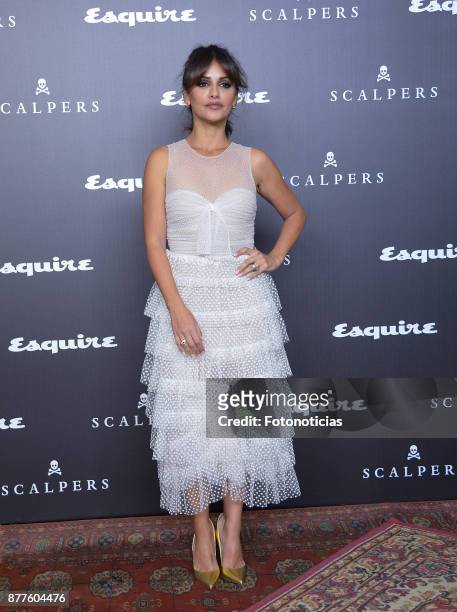 Monica Cruz attends Esquire and Scalpers 10th anniversary party at the Palacio de Santa Coloma on November 22, 2017 in Madrid, Spain.