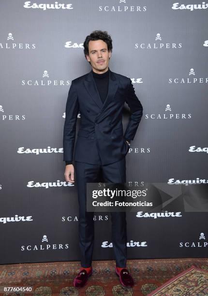 Juan Avellaneda attends Esquire and Scalpers 10th anniversary party at the Palacio de Santa Coloma on November 22, 2017 in Madrid, Spain.