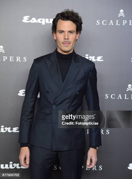 Juan Avellaneda attends Esquire and Scalpers 10th anniversary party at the Palacio de Santa Coloma on November 22, 2017 in Madrid, Spain.
