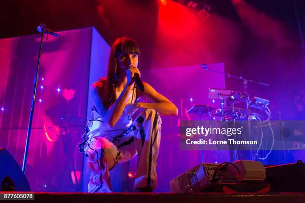 Kimbra performs at Islington Assembly Hall on November 22, 2017 in London, England.