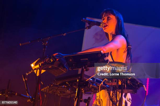 Kimbra performs at Islington Assembly Hall on November 22, 2017 in London, England.