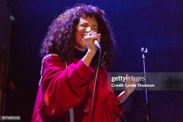 Ofrin performs at Islington Assembly Hall on November 22, 2017 in London, England.