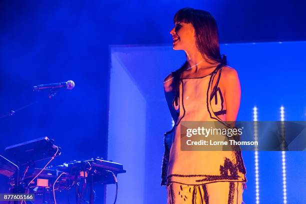 Kimbra performs at Islington Assembly Hall on November 22, 2017 in London, England.