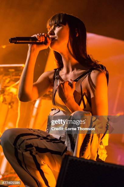 Kimbra performs at Islington Assembly Hall on November 22, 2017 in London, England.