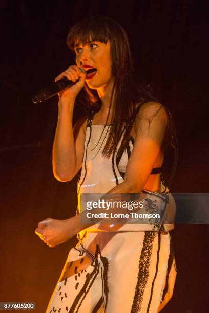 Kimbra performs at Islington Assembly Hall on November 22, 2017 in London, England.