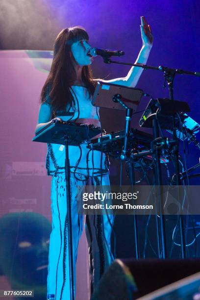 Kimbra performs at Islington Assembly Hall on November 22, 2017 in London, England.