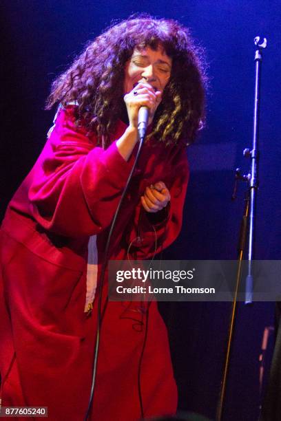 Ofrin performs at Islington Assembly Hall on November 22, 2017 in London, England.