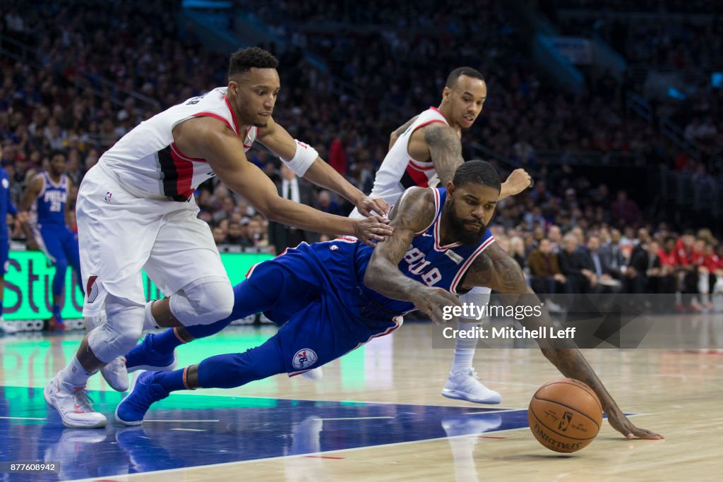 Portland Trail Blazers v Philadelphia 76ers