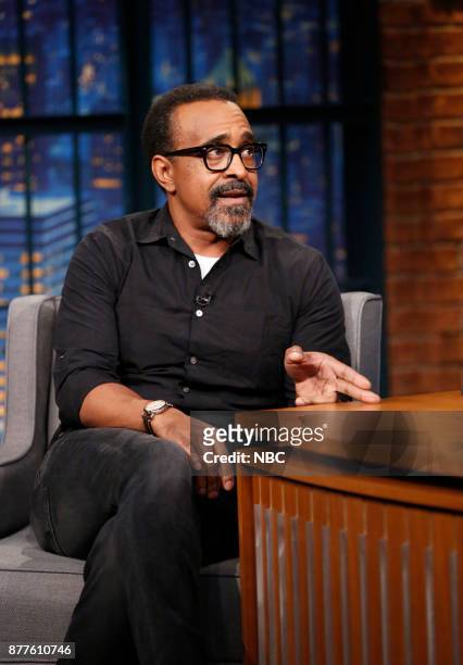 Episode 613 -- Pictured: Actor/comedian Tim Meadows during an interview on November 22, 2017 --