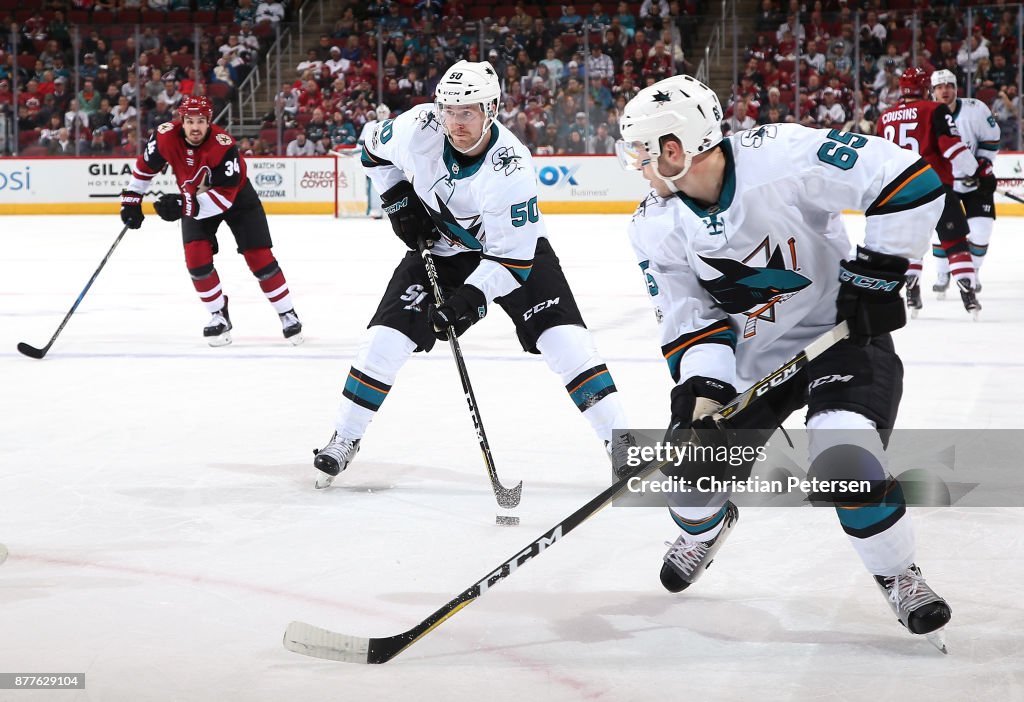 San Jose Sharks v Arizona Coyotes