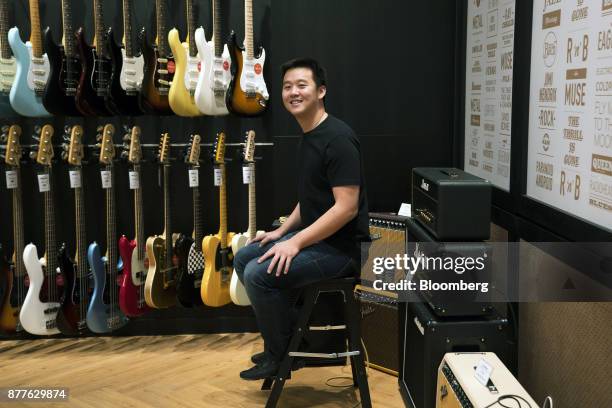 Kuok Meng Ru, founder of Bandlab Technologies Ltd., poses for a photograph in Singapore, on Wednesday, Nov. 22, 2017. Kuok said he wants to buy the...