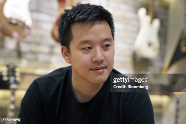 Kuok Meng Ru, founder of Bandlab Technologies Ltd., listens during an interview in Singapore, on Wednesday, Nov. 22, 2017. Kuok said he wants to buy...