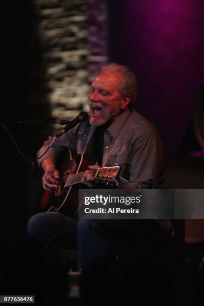 Jorma Kaukonen and Hot Tuna perform an acoustic concert at City Winery on November 22, 2017 in New York City.