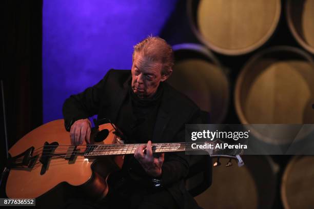 Jack Casady and Hot Tuna perform an acoustic concert at City Winery on November 22, 2017 in New York City.
