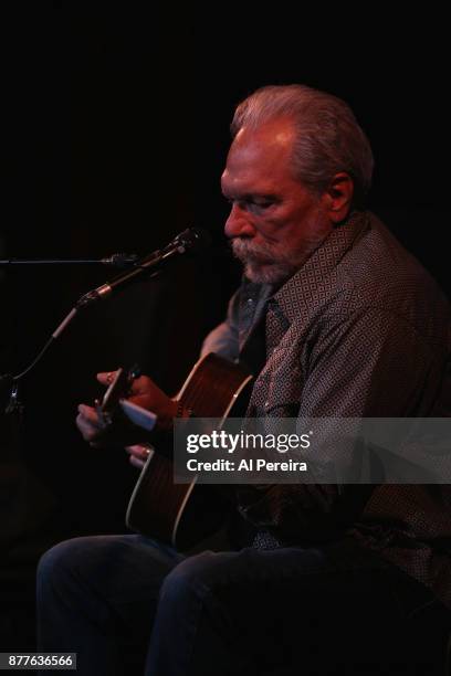 Jorma Kaukonen and Hot Tuna perform an acoustic concert at City Winery on November 22, 2017 in New York City.