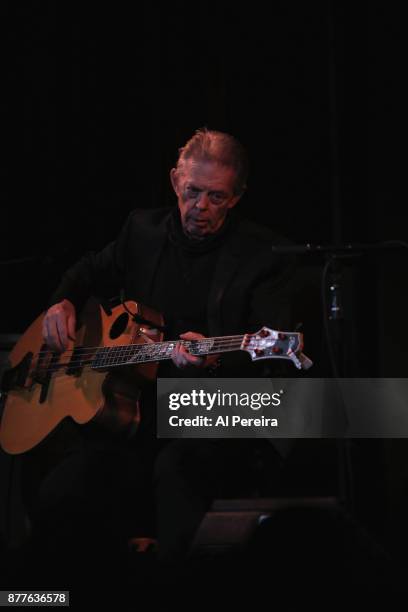 Jack Casady and Hot Tuna perform an acoustic concert at City Winery on November 22, 2017 in New York City.