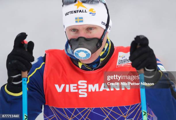 Daniel Richardsson of Sweden during the cross country training ahead of the FIS World Cup Ruka Nordic season opening at Ruka Stadium on November 23,...