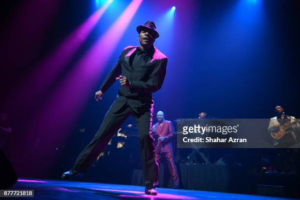Perform during Amateur Night At The Apollo: Super Top Dog at The Apollo Theater on November 22, 2017 in New York City. (Photo by Shahar Azran/Getty...