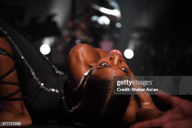 Child Star of Tomorrow Emily Carr performs during Amateur Night At The Apollo: Super Top Dog at The Apollo Theater on November 22, 2017 in New York...