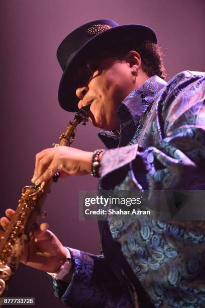 Rhoda G performs during Amateur Night At The Apollo: Super Top Dog at The Apollo Theater on November 22, 2017 in New York City. (Photo by Shahar...