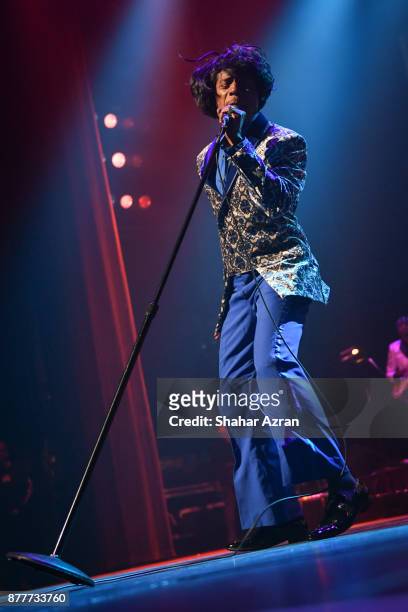 Performs during Amateur Night At The Apollo: Super Top Dog at The Apollo Theater on November 22, 2017 in New York City. (Photo by Shahar Azran/Getty...