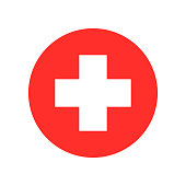 first aid symbol vector