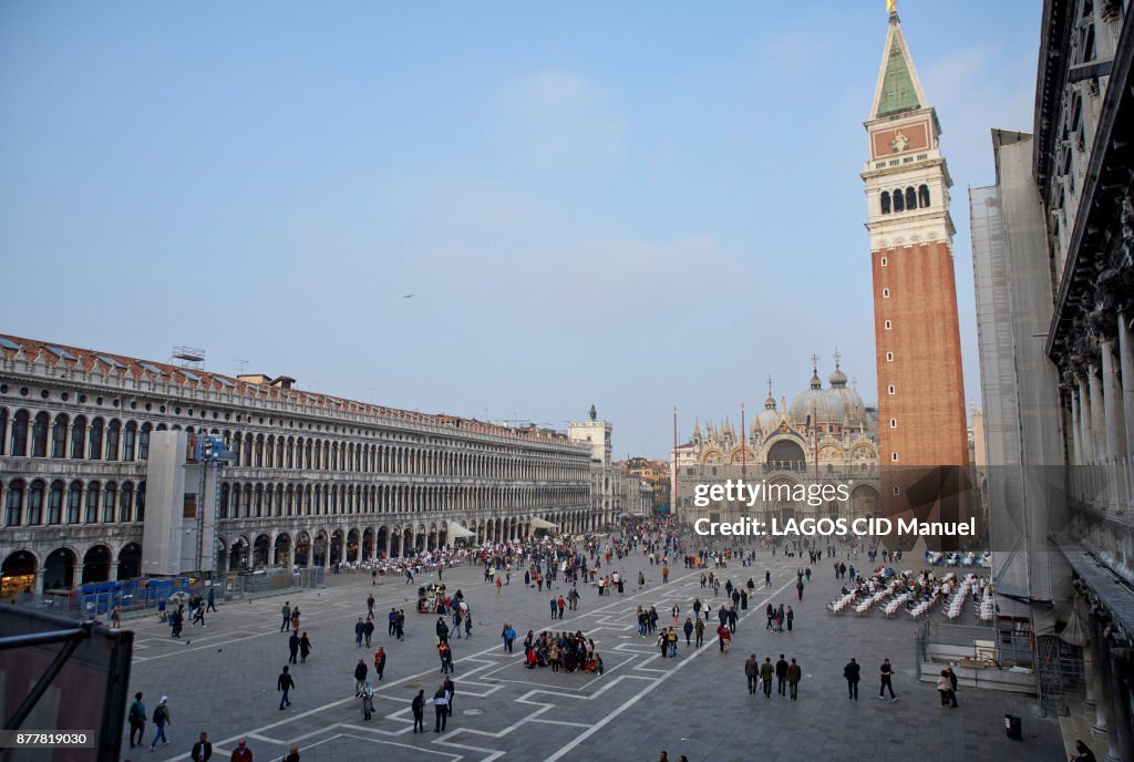 Renovation of St. Mark's Square in Venice