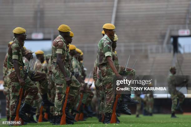 121 Zimbabwe Defence Forces Celebrations Stock Photos, High-Res