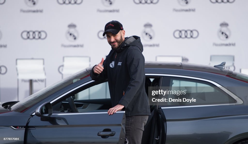 Real Madrid Audi Car Handover
