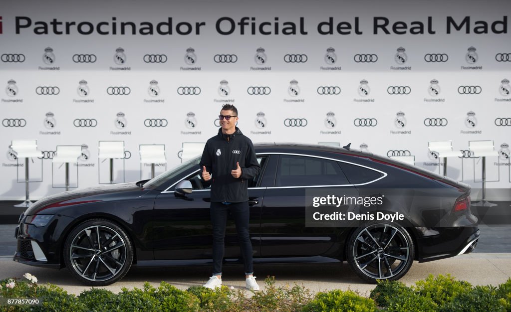 Real Madrid Audi Car Handover
