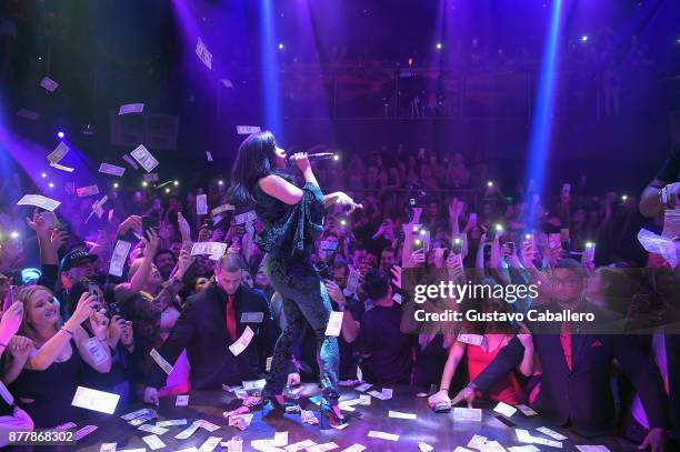 Cardi B performs at E11EVEN on November 22, 2017 in Miami, Florida.