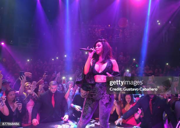 Cardi B performs at E11EVEN on November 22, 2017 in Miami, Florida.