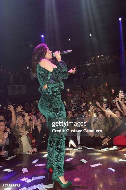 Cardi B performs at E11EVEN on November 22, 2017 in Miami, Florida.