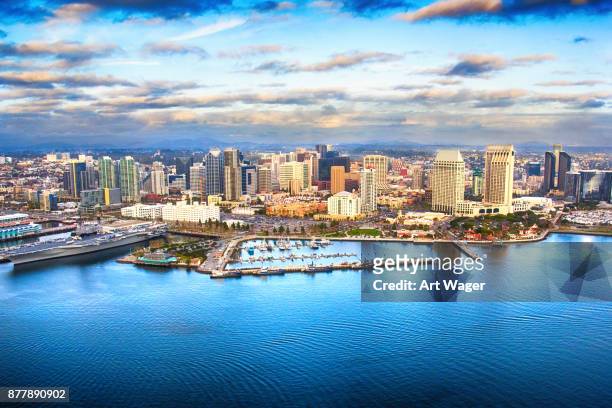 san diego skyline - san diego stock pictures, royalty-free photos & images