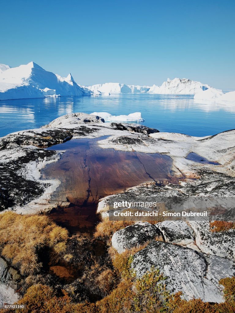 Ilulissat Kangia Icefjord icebergs