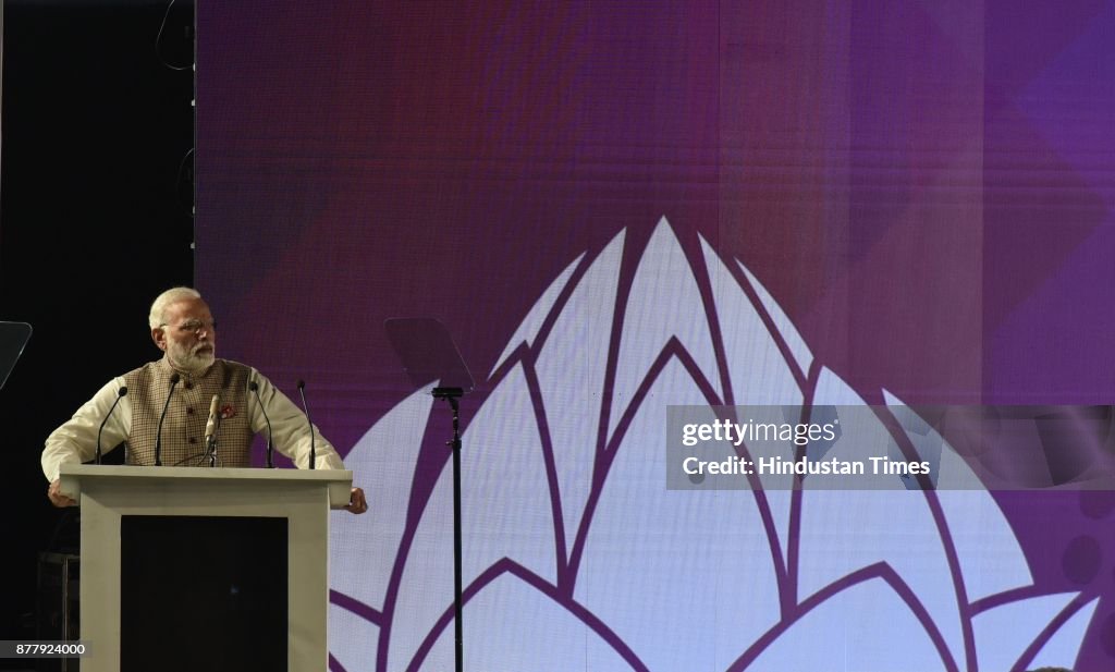 Prime Minister Narendra Modi And Sri Lankan PM Ranil Wickremesinghe Attend Inauguration Of GCCS 2017