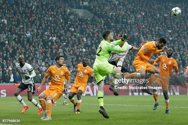 Jose Sa of FC Porto during the UEFA Champions League match between Besiktas v FC Porto at the Vodafone Park on November 21, 2017 in Istanbul Turkey