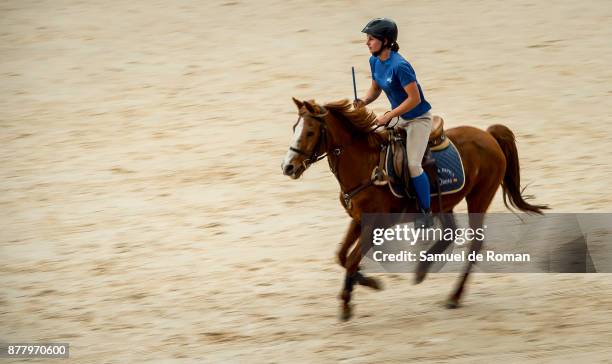 Opening exhibition during Madrid Horse Week 2017 on November 23, 2017 in Madrid, Spain.