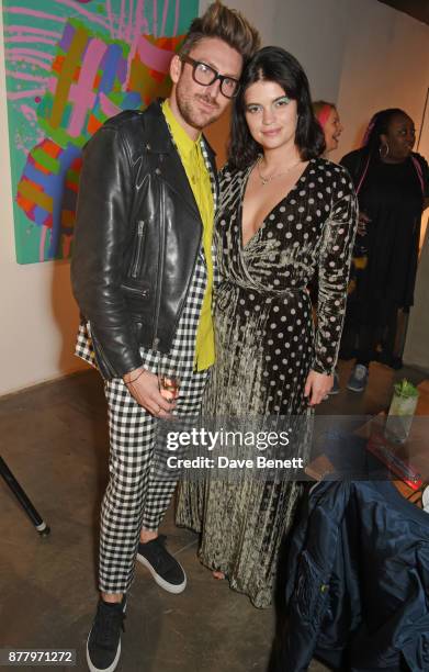 Henry Holland and Pixie Geldof attend an intimate dinner hosted by Henry Holland and Andrew Nugent to celebrate the House of Holland Resort 18...