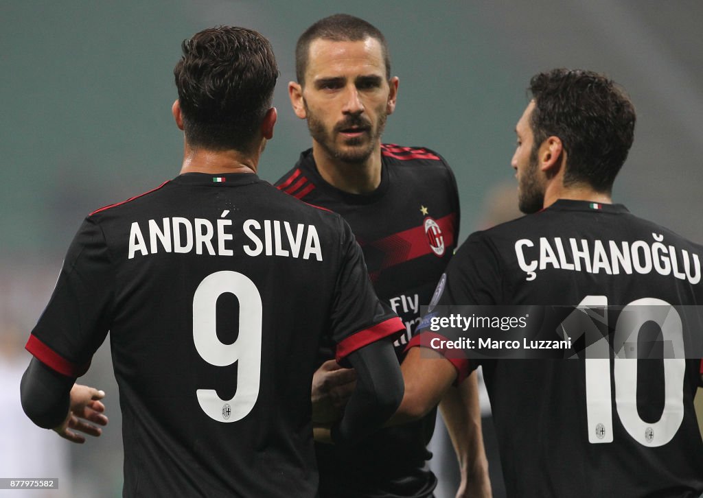 AC Milan v Austria Wien - UEFA Europa League