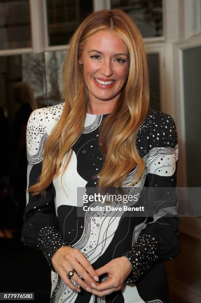 Cat Deeley attends the launch of Roland Mouret's debut fragrance "Une Amourette" in collaboration with Etat Libre on November 23, 2017 in London,...