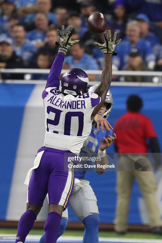 Minnesota Vikings v Detroit Lions