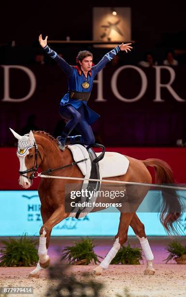 Lukas Heppler attends the Madrid Horse Week 2017 at IFEMA on November 23, 2017 in Madrid, Spain.