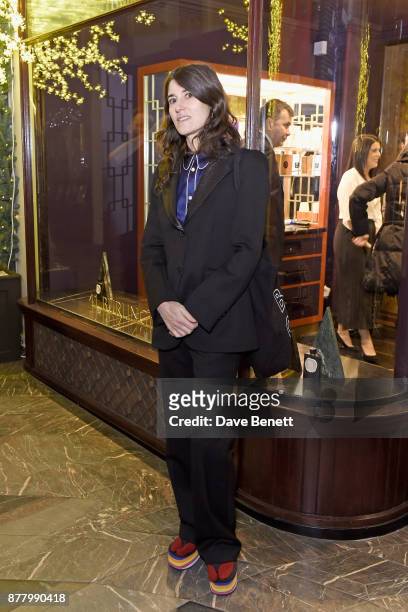 Bella Freud attends ATKINSONS 1799 London Store Launch Reception and Dinner at Burlington Arcade on November 23, 2017 in London, England.