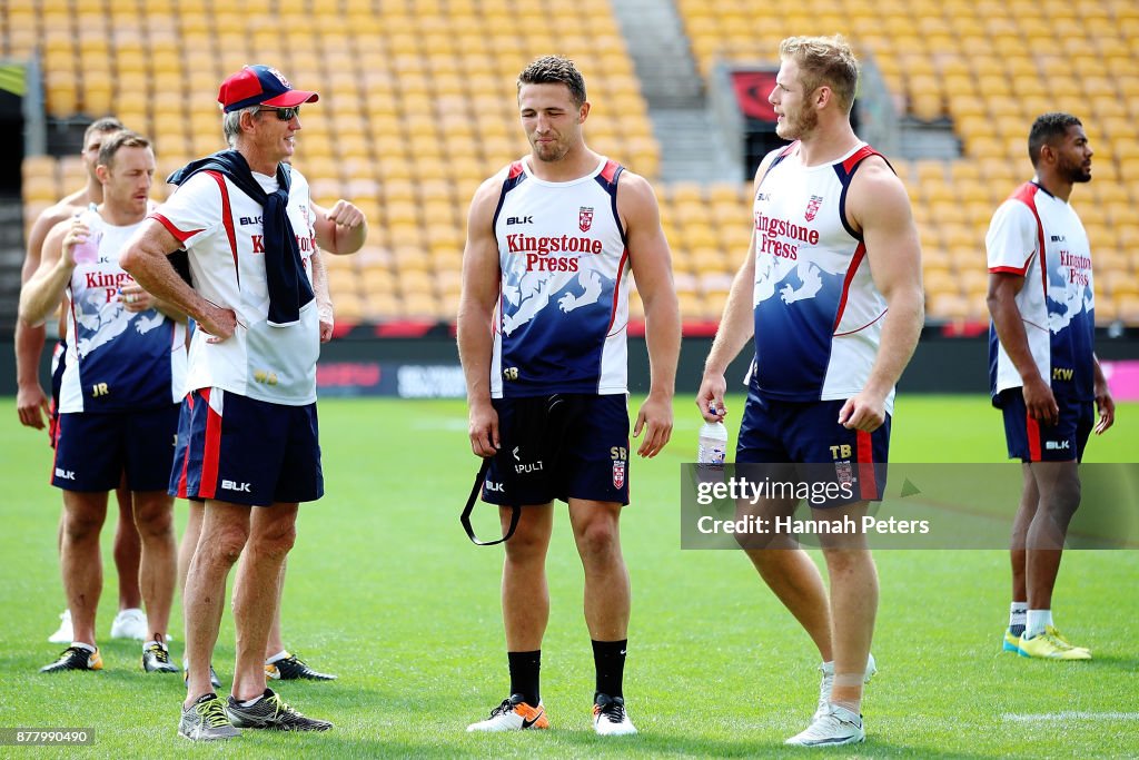 England Captain's Run