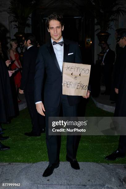 Martin Rivas attends party Dior Ball at the Santona Palace November 22, 2017 in Madrid, Spain.